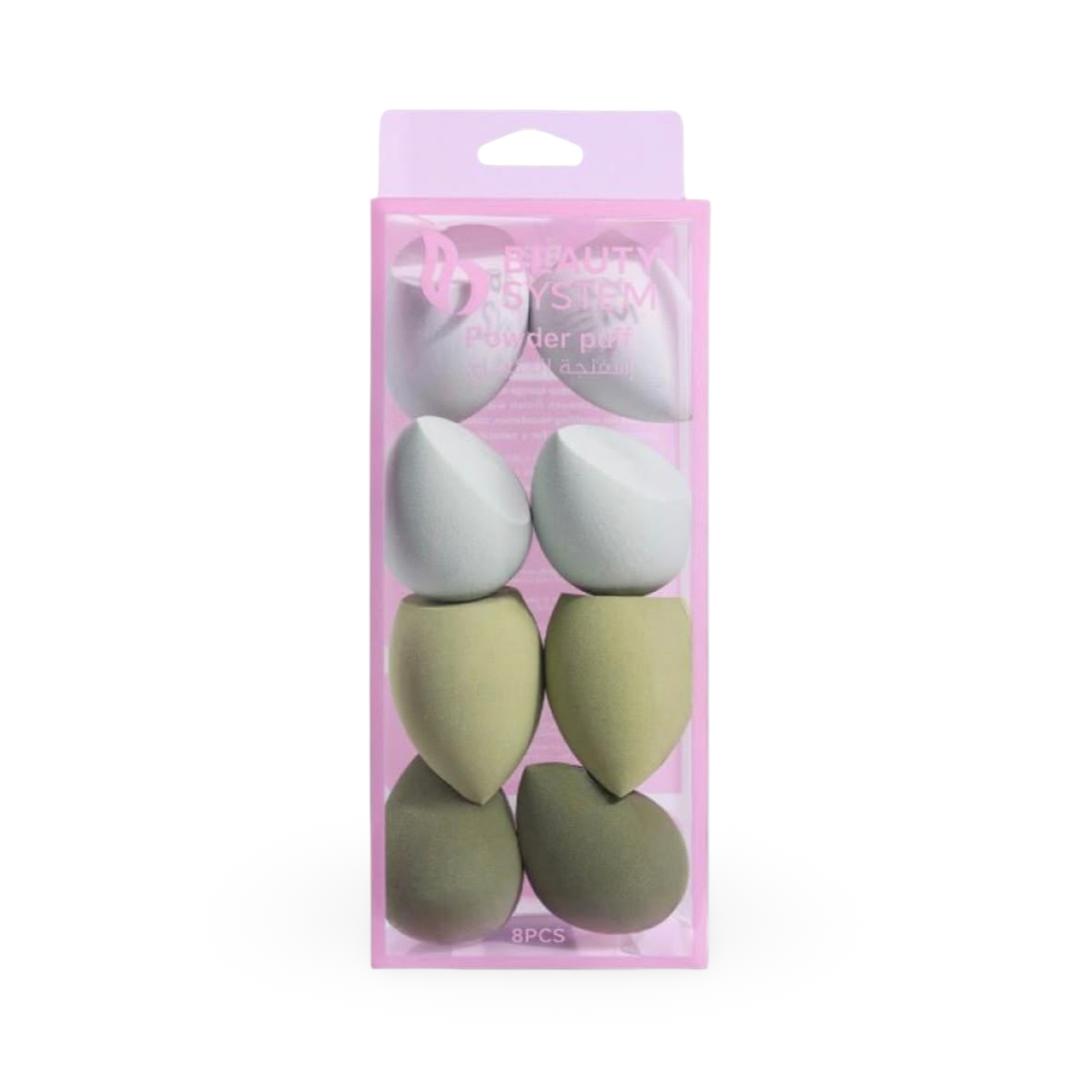 Beauty System - Powder Puff Makeup Sponge Set - Bk24-458