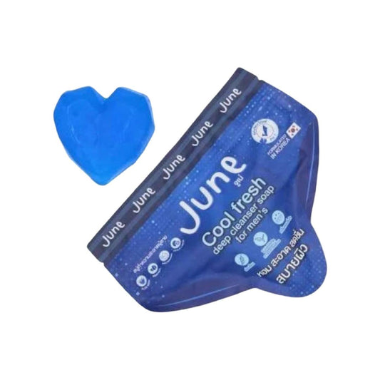June - Cool Fresh Deep Cleanser Soap For Men's - 50g