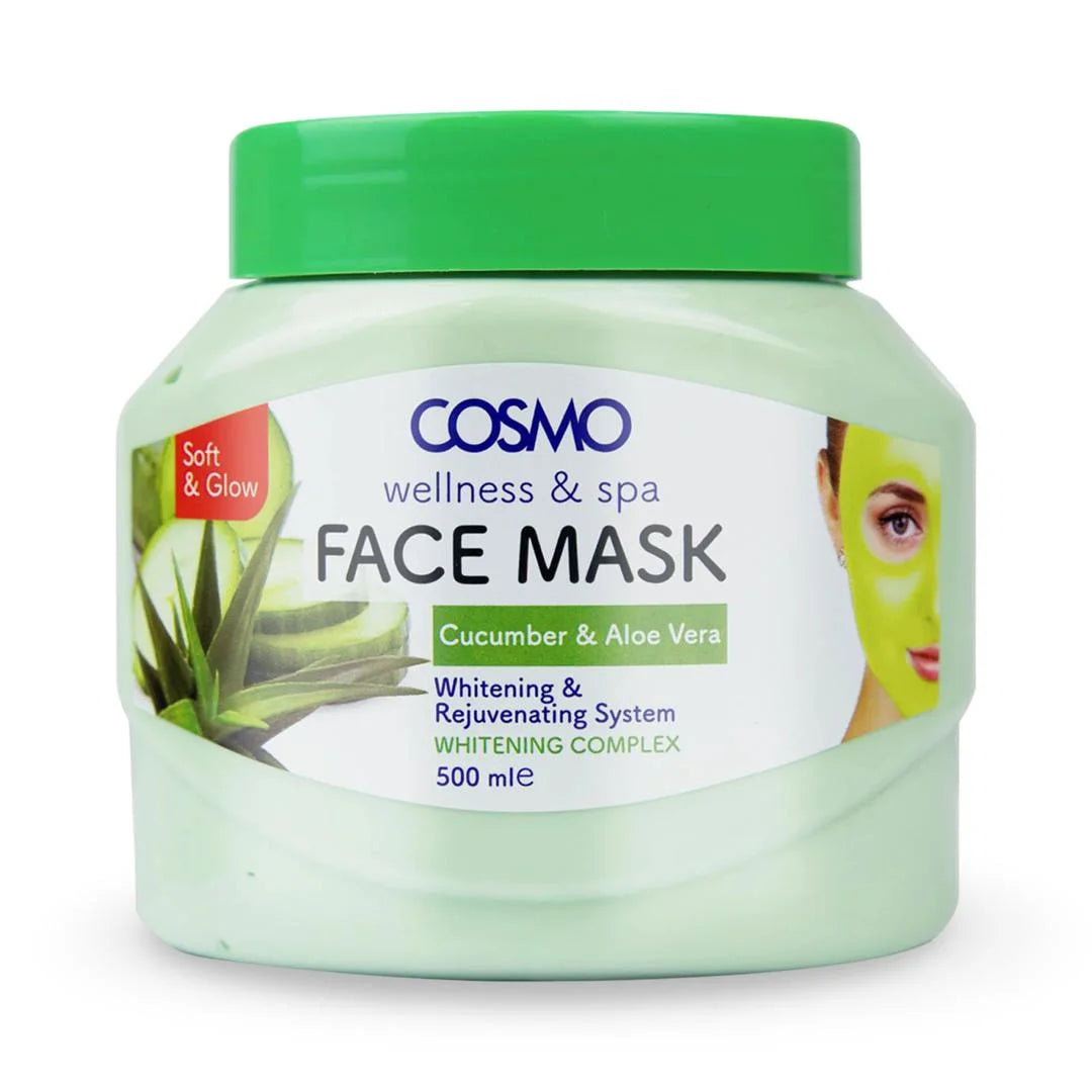 Cosmo Cucumber and Aloe Vera Face Mask 500ml