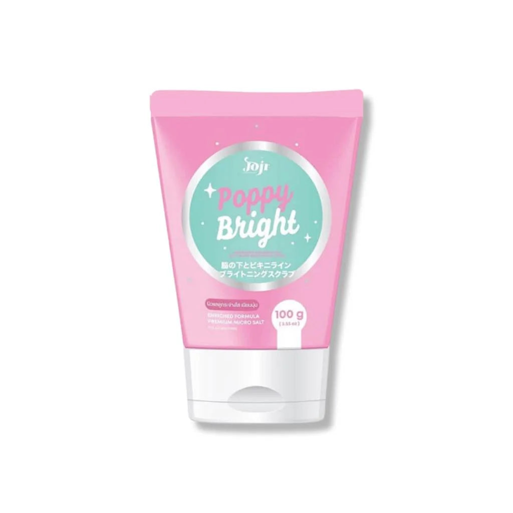 JOJI Poppy Bright Underarm and Bikini Scrub