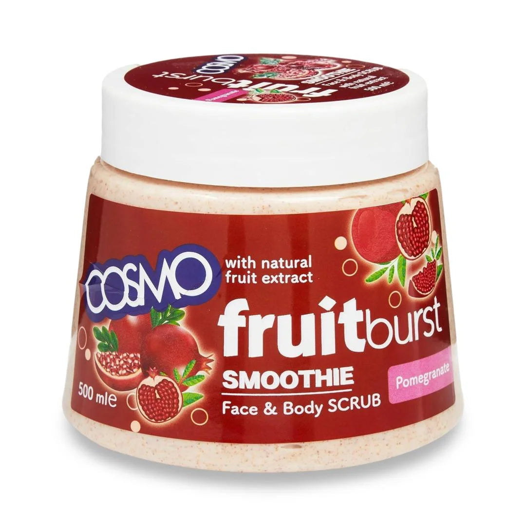 COSMO - POMEGRANATE FACE & BODY SCRUB - 500ml