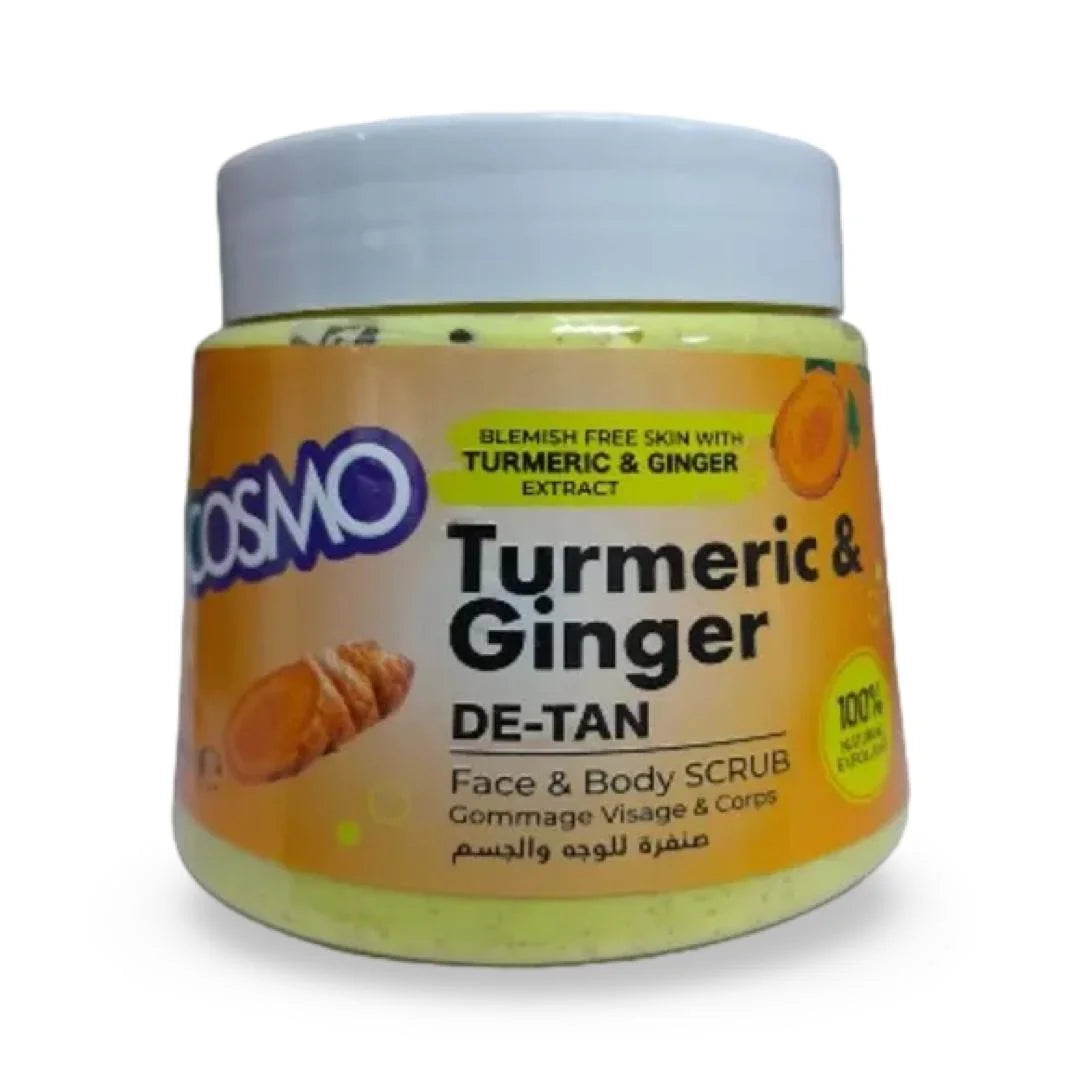 COSMO - Turmeric and Ginger Face and Body Scrob - 500ml