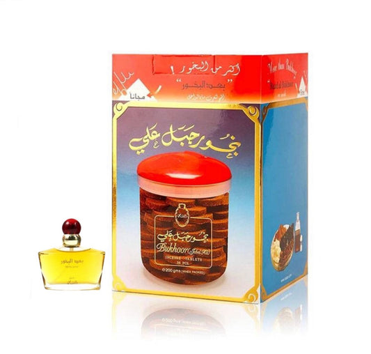 Rasasi - Jebel Ali Bakhoor 200g + Perfume 50ml