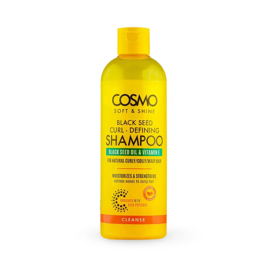 COSMO - SOFT & SHINE BLACK SEED CURL - DEFINING SHAMPOO - 480ml