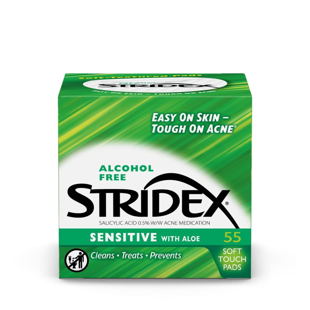 STRIDEX Sensitive Acne Control Green