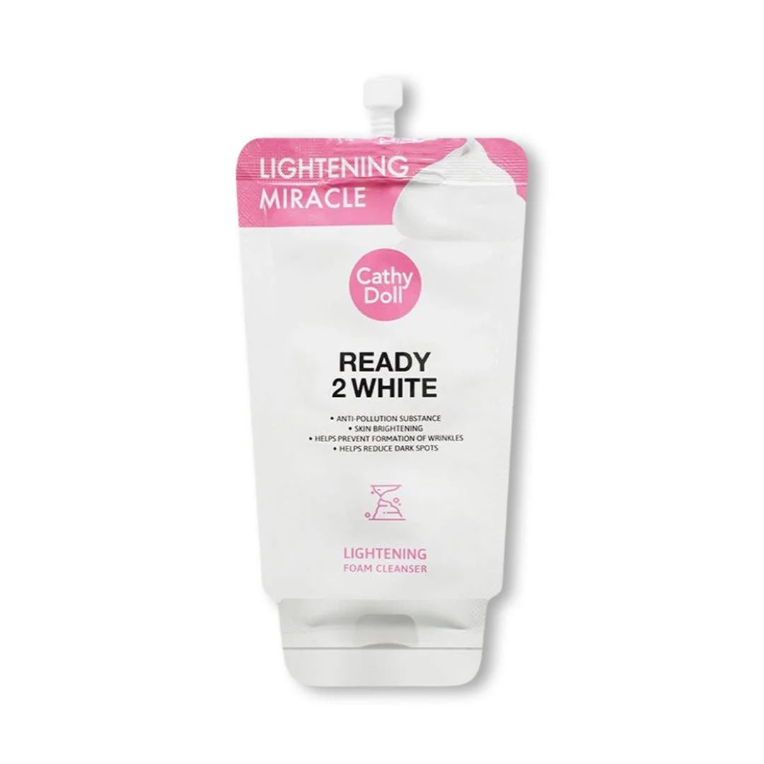 Cathy Doll Ready 2 White Lightening Foam Cleanser - 12ml