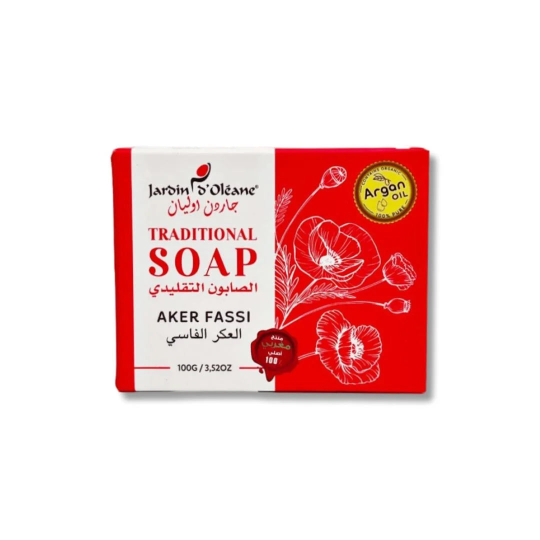 Jarden Olean - Traditional Soap Aker Fassi - 100g