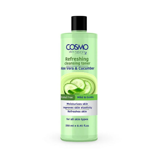 COSMO - ALOE VERA & CUCUMBER CLEANSING TONER - 250ml