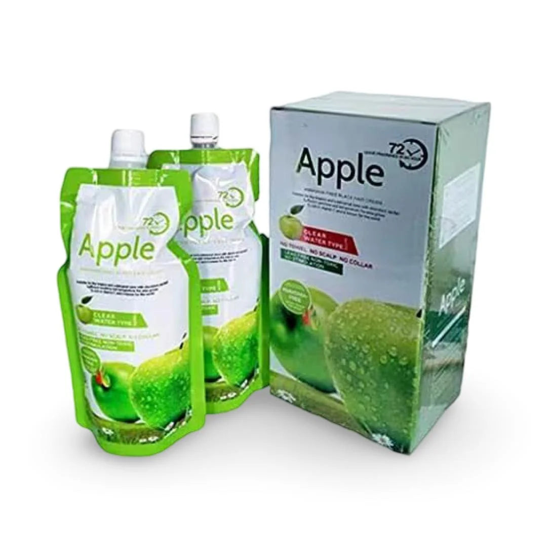 Apple Ammonia Free Black Hair Cream - 72