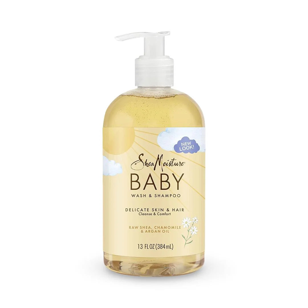 Shea Moisture Baby Wash & Shampoo - 384ml