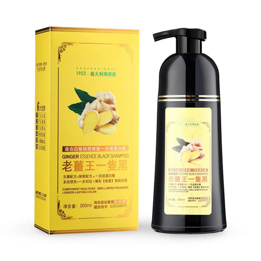 MOKERU - Ginger Essence black Shampoo - 500ml