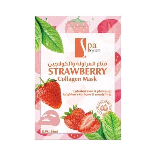 SPA SYSTEM - STRAWBERRY COLLAGAN MASK