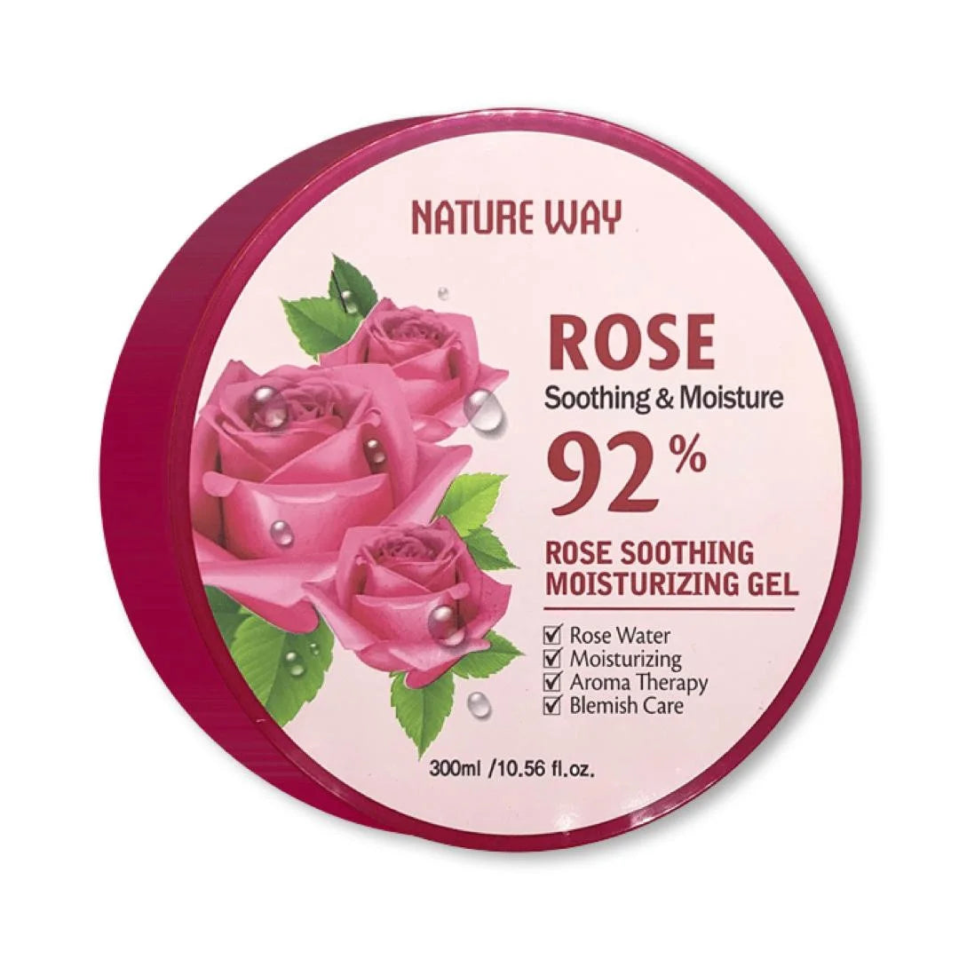 Nature Way - Rose Soothing & Moisture Gel 92% - 300 ml