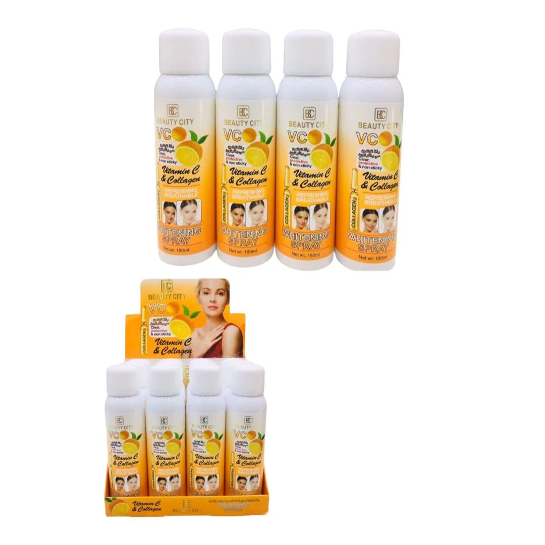 Beauty City - Vitamin C & Collagen Whitening Spray - 180ml