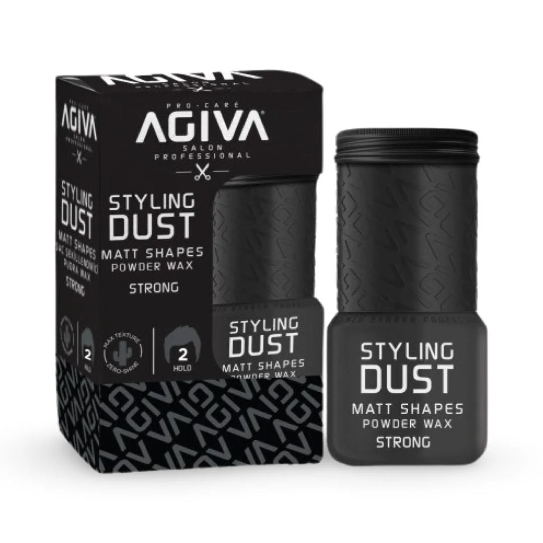 AGIVA - Styling Dust Powder Wax BLACK Strong 20ml