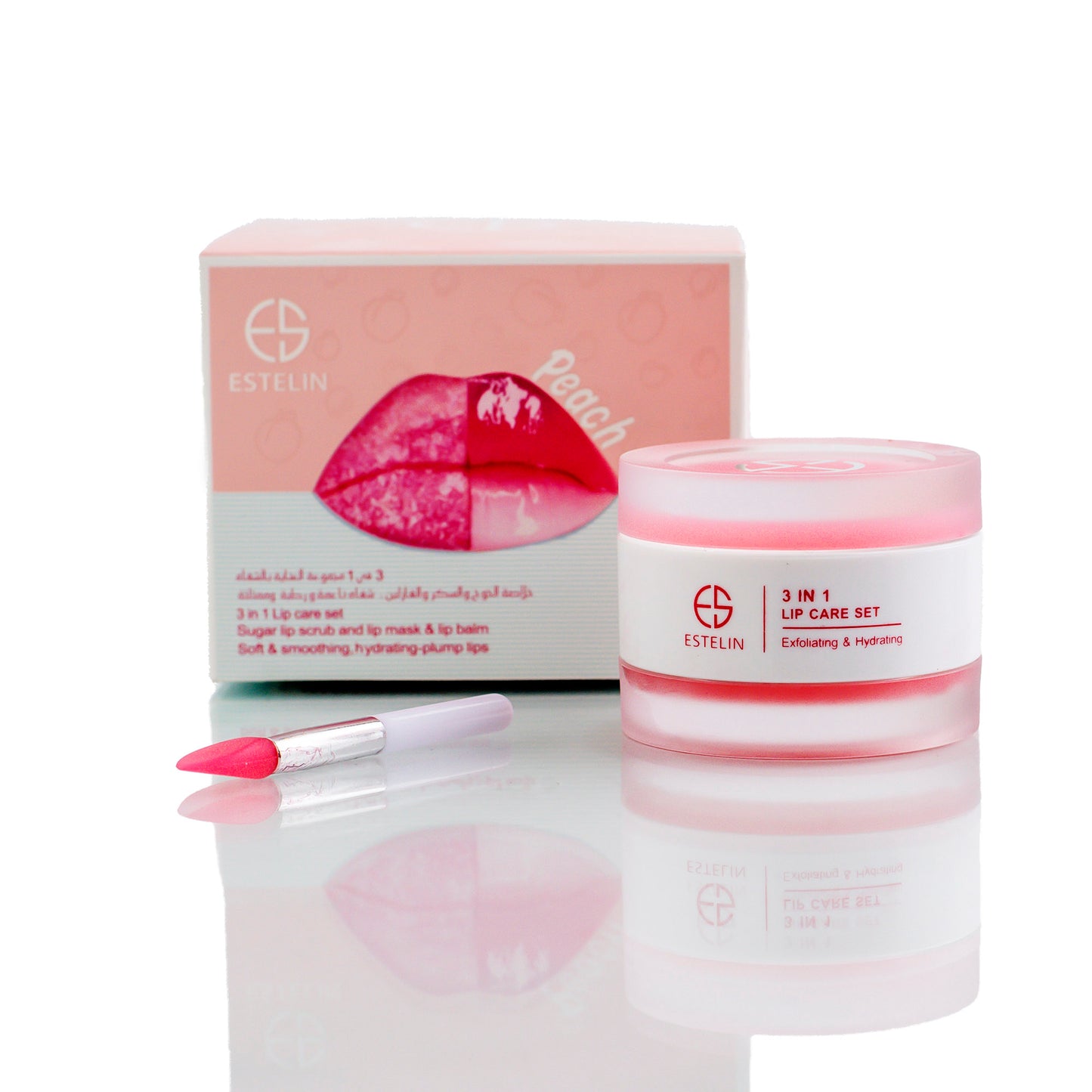 Estelin Lip Cure Set with Peach