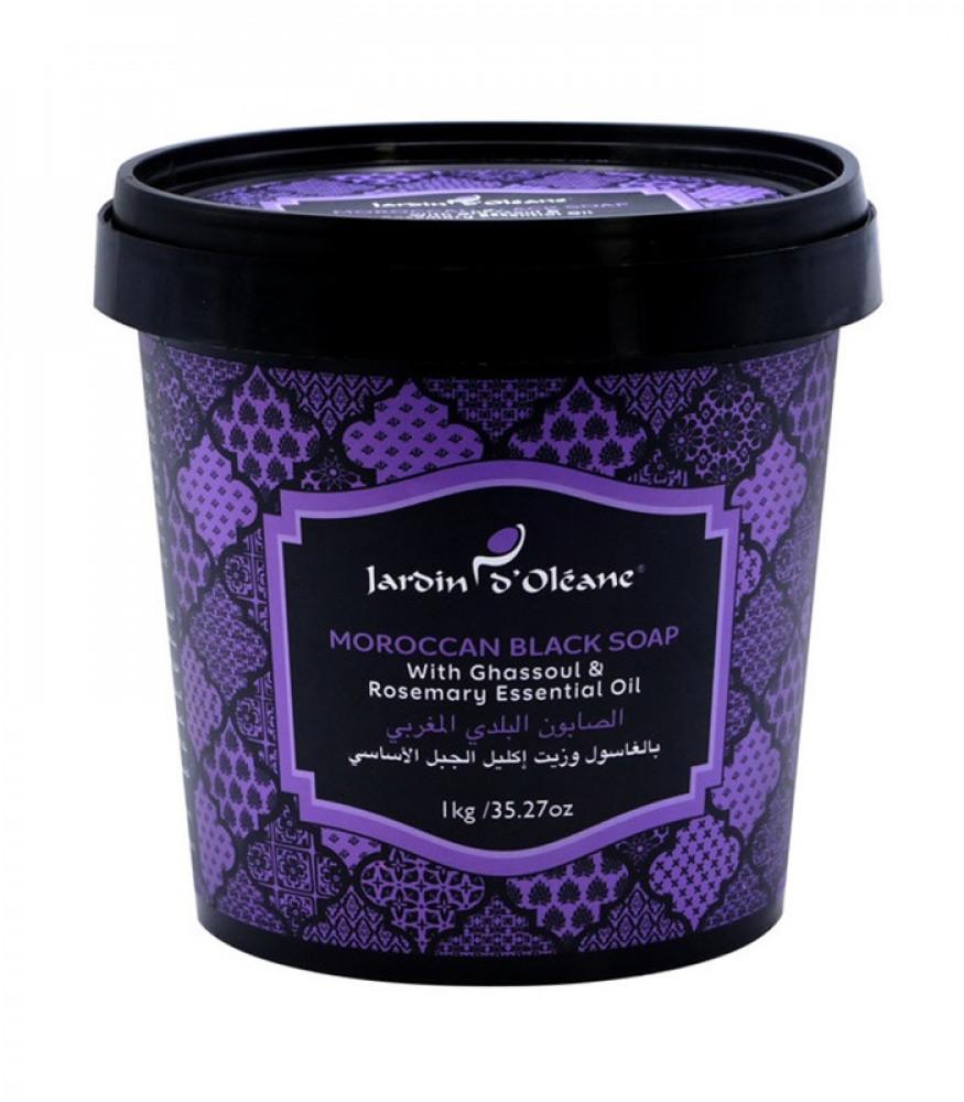 Jardin o ' Oleane - Moroccan Black Soap With Ghassoul