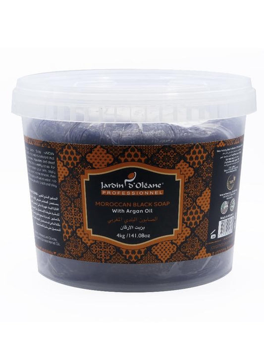 Jardin o ' Oleane - Moroccan Black Soap With Argan Oil