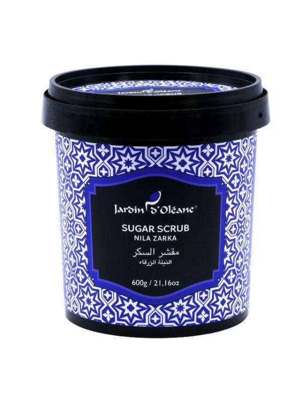 Jardin o ' Oleane - SUGAR SCRUB With Indigo blue