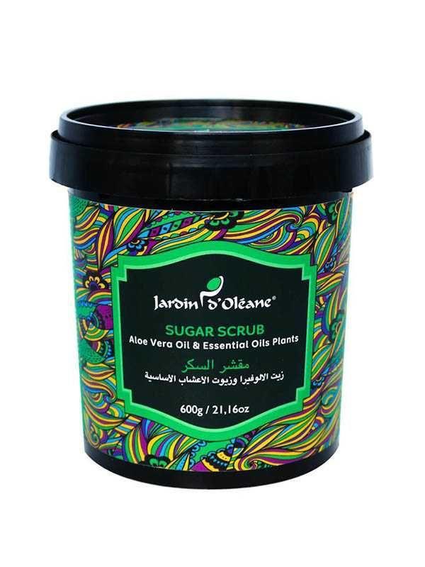 Jardin o ' Oleane - SUGAR SCRUB With Aloe Vera oil & Essential Oils Plants