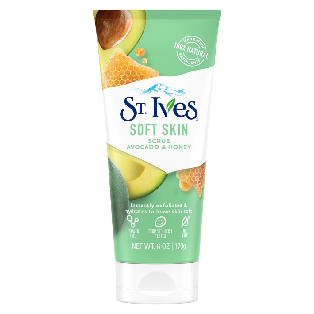 ST LVES Avocado And Honey Soft Skin Scrub 170g