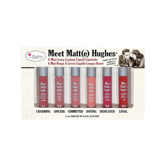 Meet Matte Hughes mini Lipstick Kit 6 Pcs