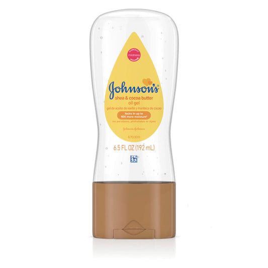 Jhonsons Shea and Cocoa Butter Oil Gel 192 ML