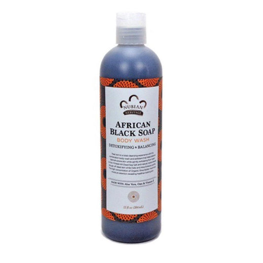 Body Wash African Black Soap 384 ML