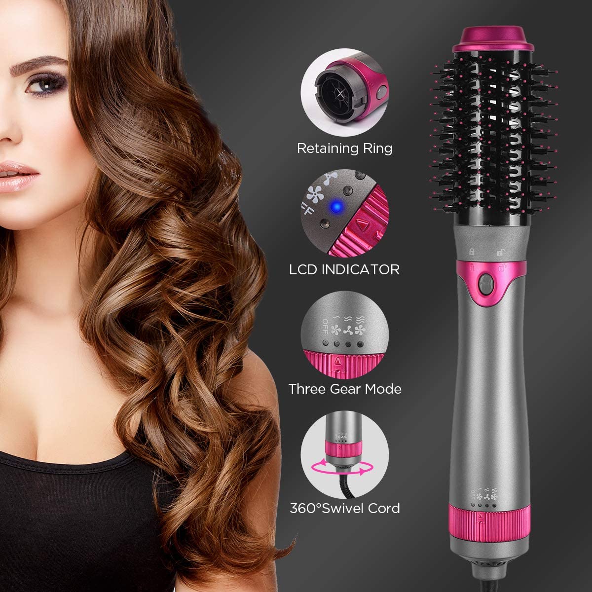 HAIR DRYER SET 5 HEADS