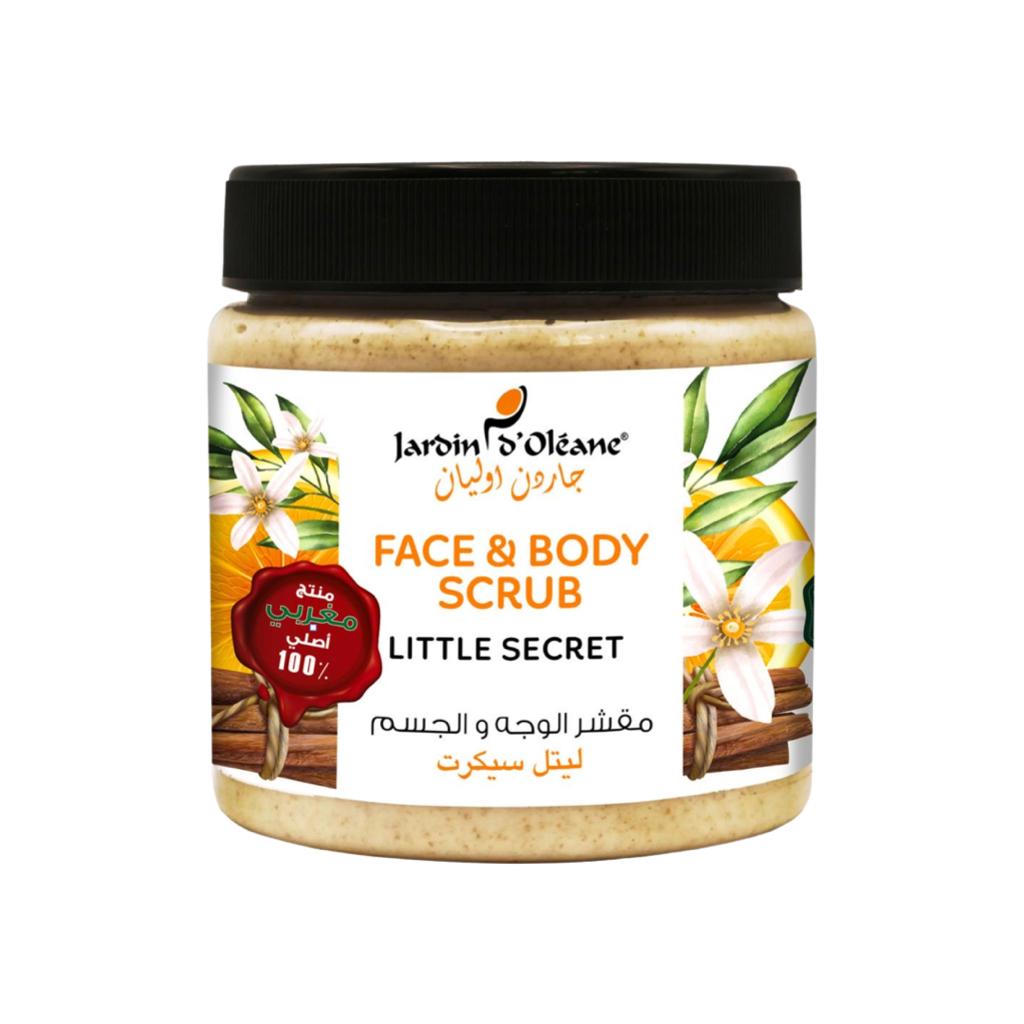 GARDEN OLEAN LITTLE SECRET BODY FACE SCRUB 500 GM