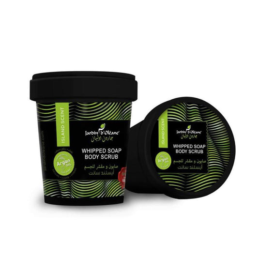 JARDIN OLEANE WHIPPED SOAP AND BODY SCRUB ISLAND SCENT 500G