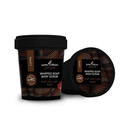 JARDIN OLEANE WHIPPED SOAP AND BODY SCRUB COFFEE 500G