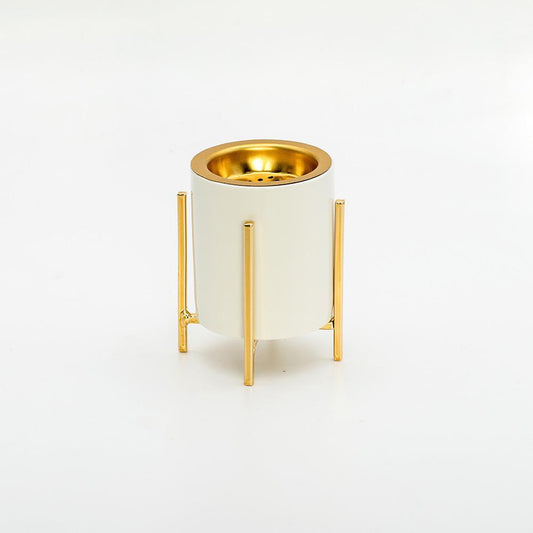 Luxurious Burner white and Gold