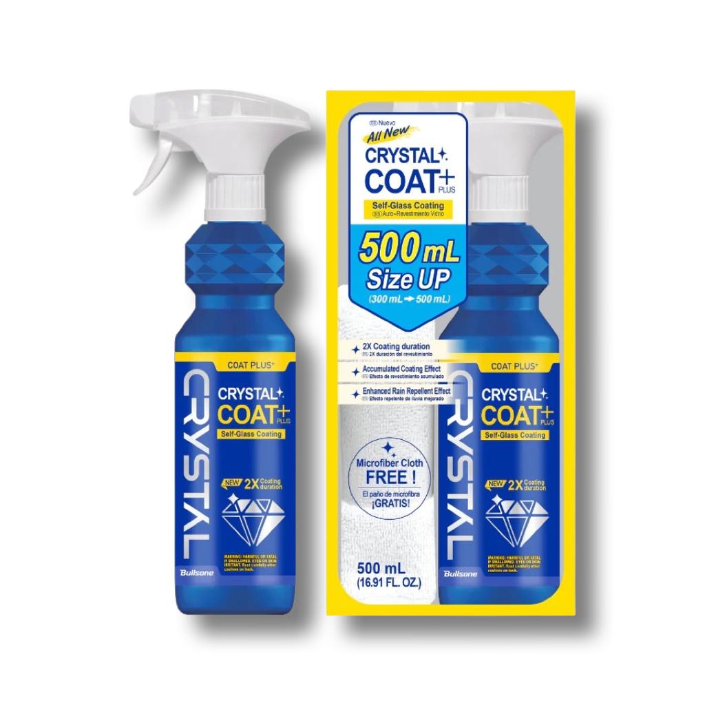 CRYSTAL COAT PLUS + Microfiber Cloth - 500ml