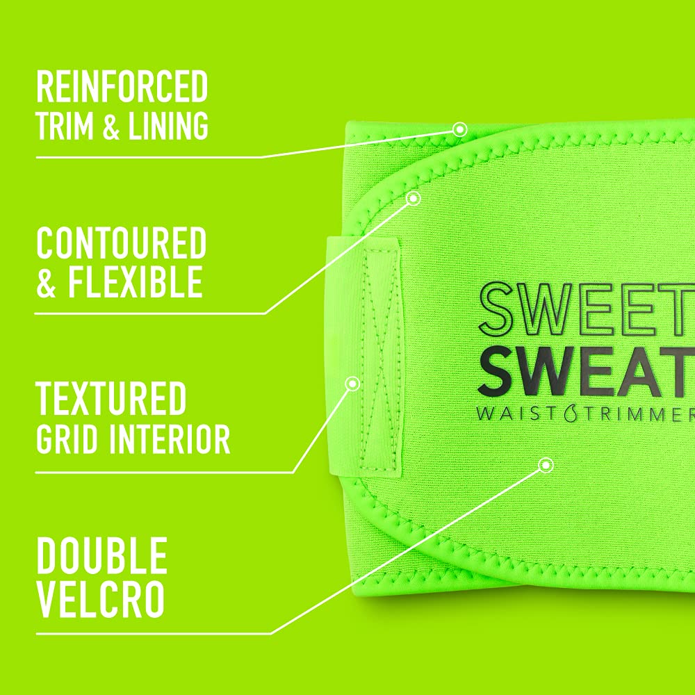 Sweet Sweat Waist Trimmer Neon Green Color