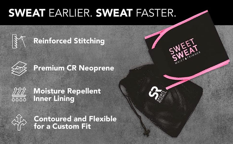 Sweet Swaet Waist Trimmer Pink and BlackColor